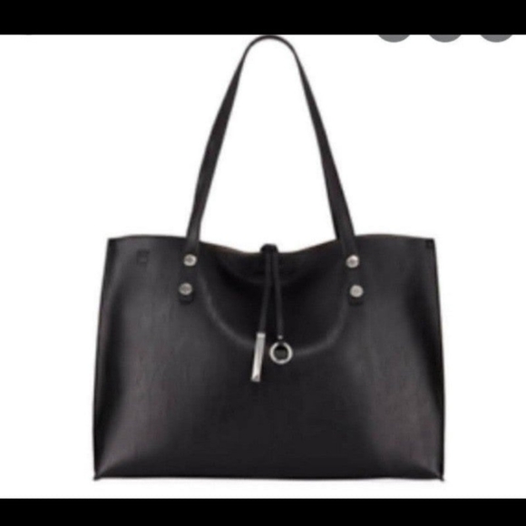 Calvin Klein Reversible Tote Black/Taupe - Picture 2 of 7